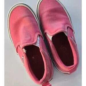 Vans Classic Slip On HOT PINK Girls Size 11C‎